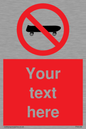 PV5139: Custom No Skateboarding Sign