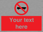 PV5139: Custom No Skateboarding Sign
