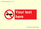 PV5139: Custom No Skateboarding Sign