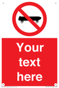 PV5139: Custom No Skateboarding Sign