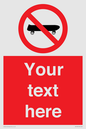 PV5139: Custom No Skateboarding Sign