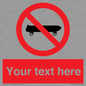 PV5139: Custom No Skateboarding Sign
