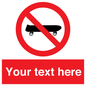 PV5139: Custom No Skateboarding Sign