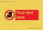 PV5140: Custom No Rollerblading Sign