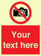 PV5152: Custom No photography Sign