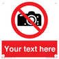 PV5152: Custom No photography Sign