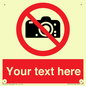 PV5152: Custom No photography Sign