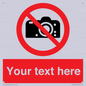 PV5152: Custom No photography Sign