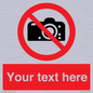 PV5152: Custom No photography Sign