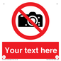 PV5152: Custom No photography Sign