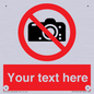 PV5152: Custom No photography Sign