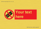 PV5154: Custom No camera phones Sign