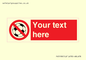 PV5198: Custom No Ball Games Sign