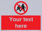 PV5199: Custom No Children Sign