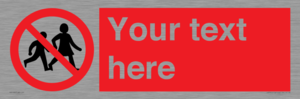 PV5199: Custom No Children Sign