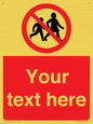 PV5199: Custom No Children Sign