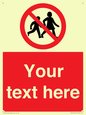 PV5199: Custom No Children Sign