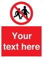 PV5199: Custom No Children Sign