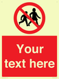 PV5199: Custom No Children Sign