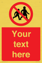 PV5199: Custom No Children Sign