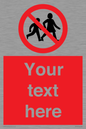 PV5199: Custom No Children Sign