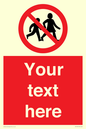 PV5199: Custom No Children Sign