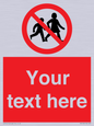 PV5199: Custom No Children Sign