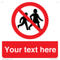PV5199: Custom No Children Sign