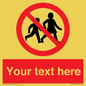 PV5199: Custom No Children Sign