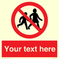 PV5199: Custom No Children Sign
