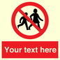 PV5199: Custom No Children Sign