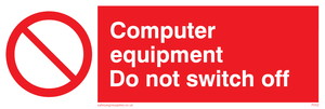 PV52: computer equipment do not switch off