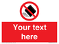 PV5203: Custom Do Not Drop Sign