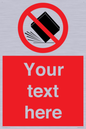 PV5203: Custom Do Not Drop Sign