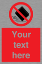 PV5203: Custom Do Not Drop Sign