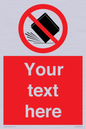 PV5203: Custom Do Not Drop Sign