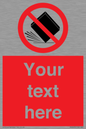 PV5203: Custom Do Not Drop Sign