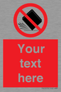 PV5203: Custom Do Not Drop Sign