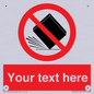 PV5203: Custom Do Not Drop Sign