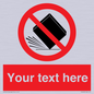 PV5203: Custom Do Not Drop Sign