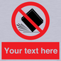 PV5203: Custom Do Not Drop Sign