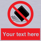 PV5203: Custom Do Not Drop Sign