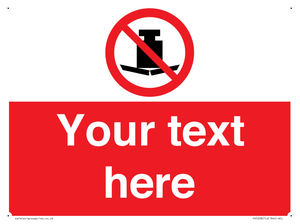 PV5208: Custom No Heavy Loads Sign