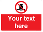 PV5208: Custom No Heavy Loads Sign