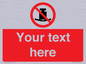 PV5208: Custom No Heavy Loads Sign