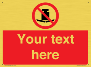 PV5208: Custom No Heavy Loads Sign