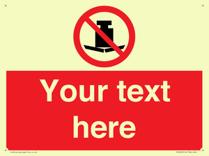 PV5208: Custom No Heavy Loads Sign
