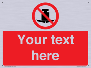 PV5208: Custom No Heavy Loads Sign