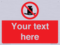 PV5208: Custom No Heavy Loads Sign