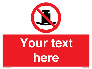 PV5208: Custom No Heavy Loads Sign